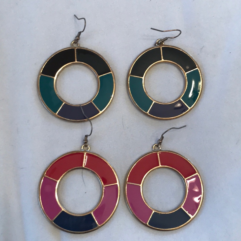 Hoop earrings
